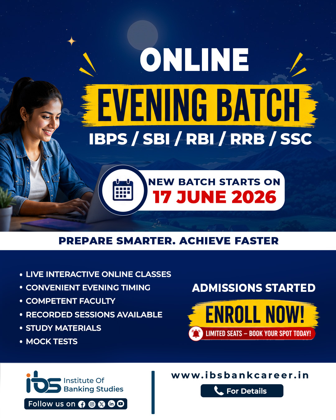 online Evening Batch