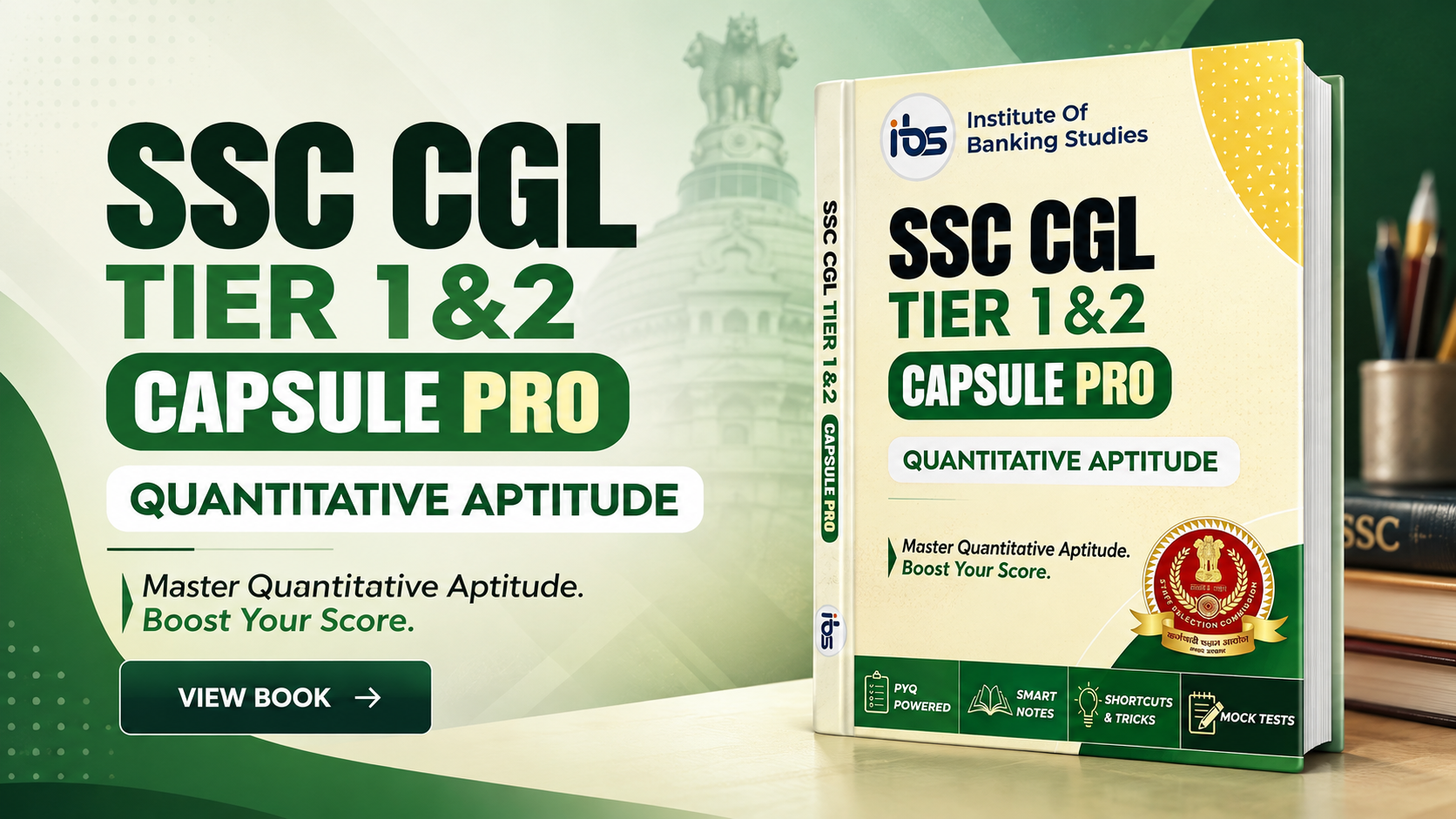 SSC CGL Tier 1 & 2 Capsule Pro – Quantitative Aptitude(BOOK)